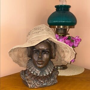 Source Unknown Tan Wide-Brimmed Hat Casual Style